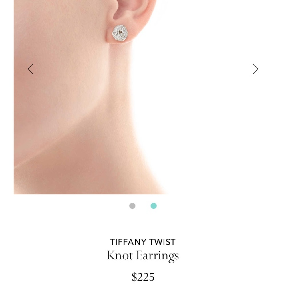 Tiffany & Co. Twisted Knot Earring